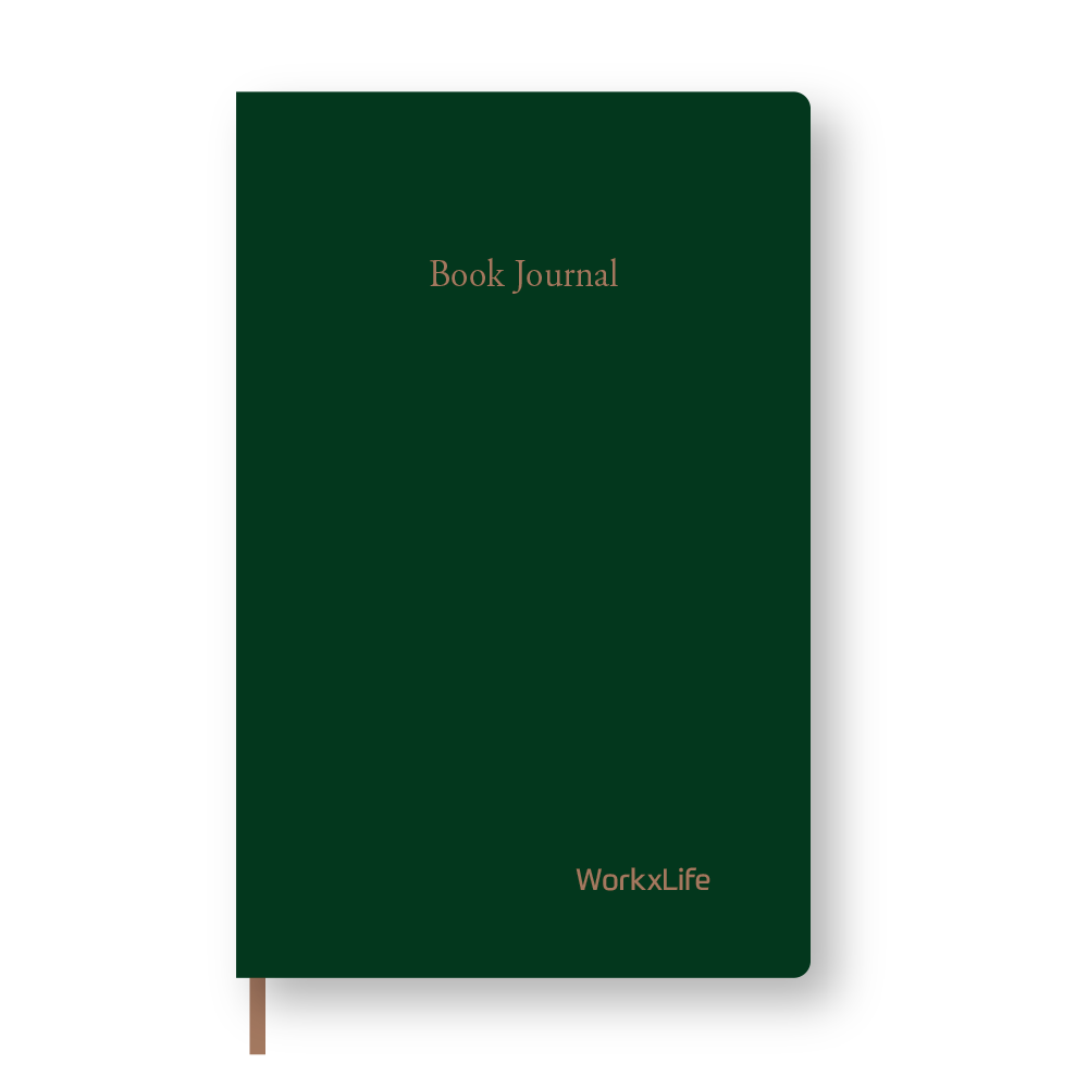 [웍스라이프] 북저널(Book Journal), 하드커버, 1개, 그린우드(Green Wood) 22,000원