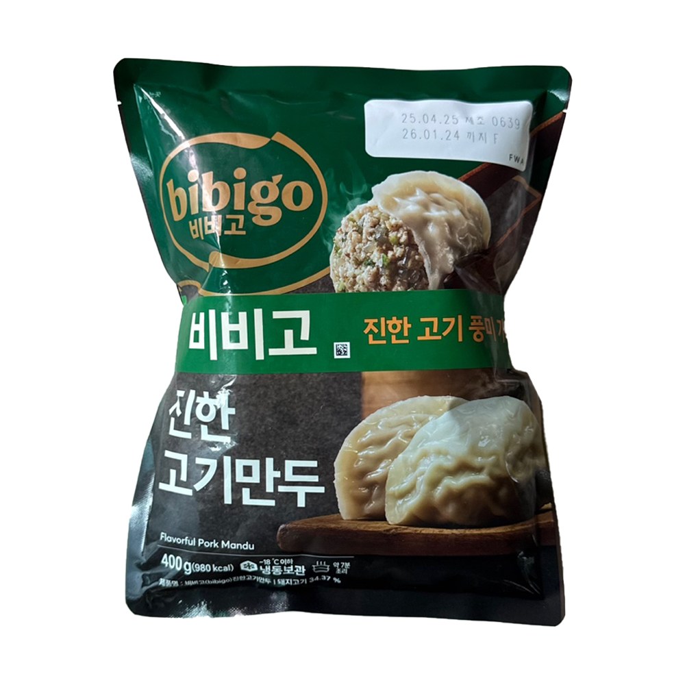 CJ제일제당 비비고 수제 고기만두 200g 5개, 6개, 400g 25,300원