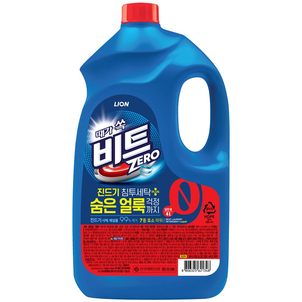 비트 액체세제 일반용, 3개, 4L 23,160원