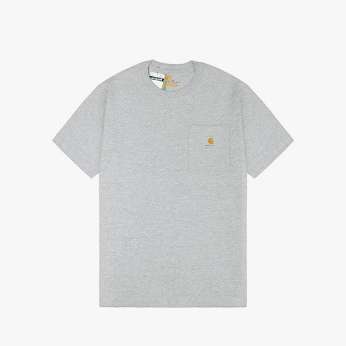 칼하트 (K87) 워크 포켓 반팔티 HEATHER GREY (HGY) 34,800원
