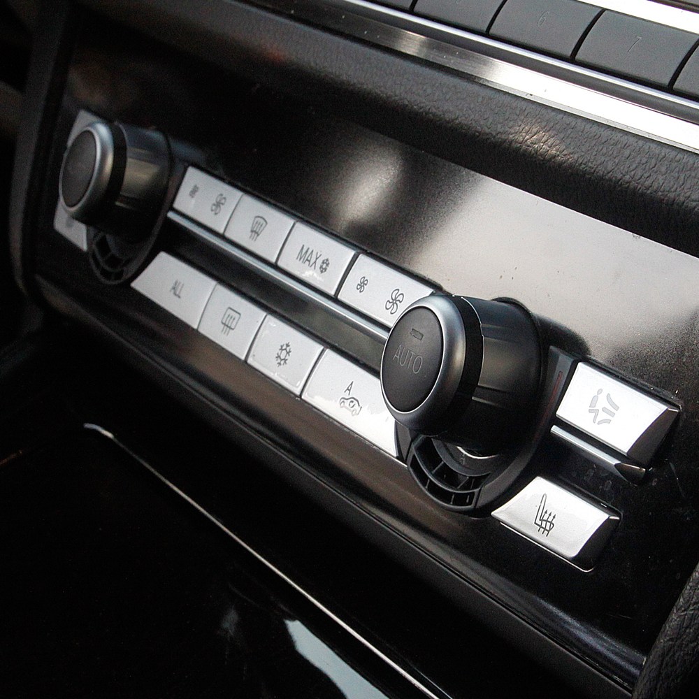 BMW 7시리즈 F01 F02 센터페시아 공조기 버튼 몰딩 호환 용품, 14핀, 공조기, 현재가 58,200원