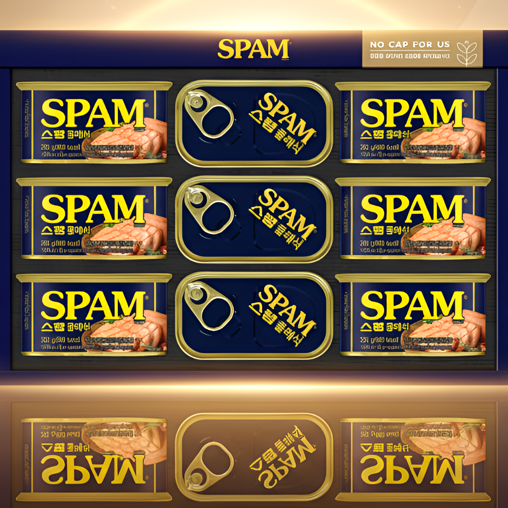 명절 선물용 선물세트 스팸 SY호 + 쇼핑백 포함, 25세트 1,603,900원