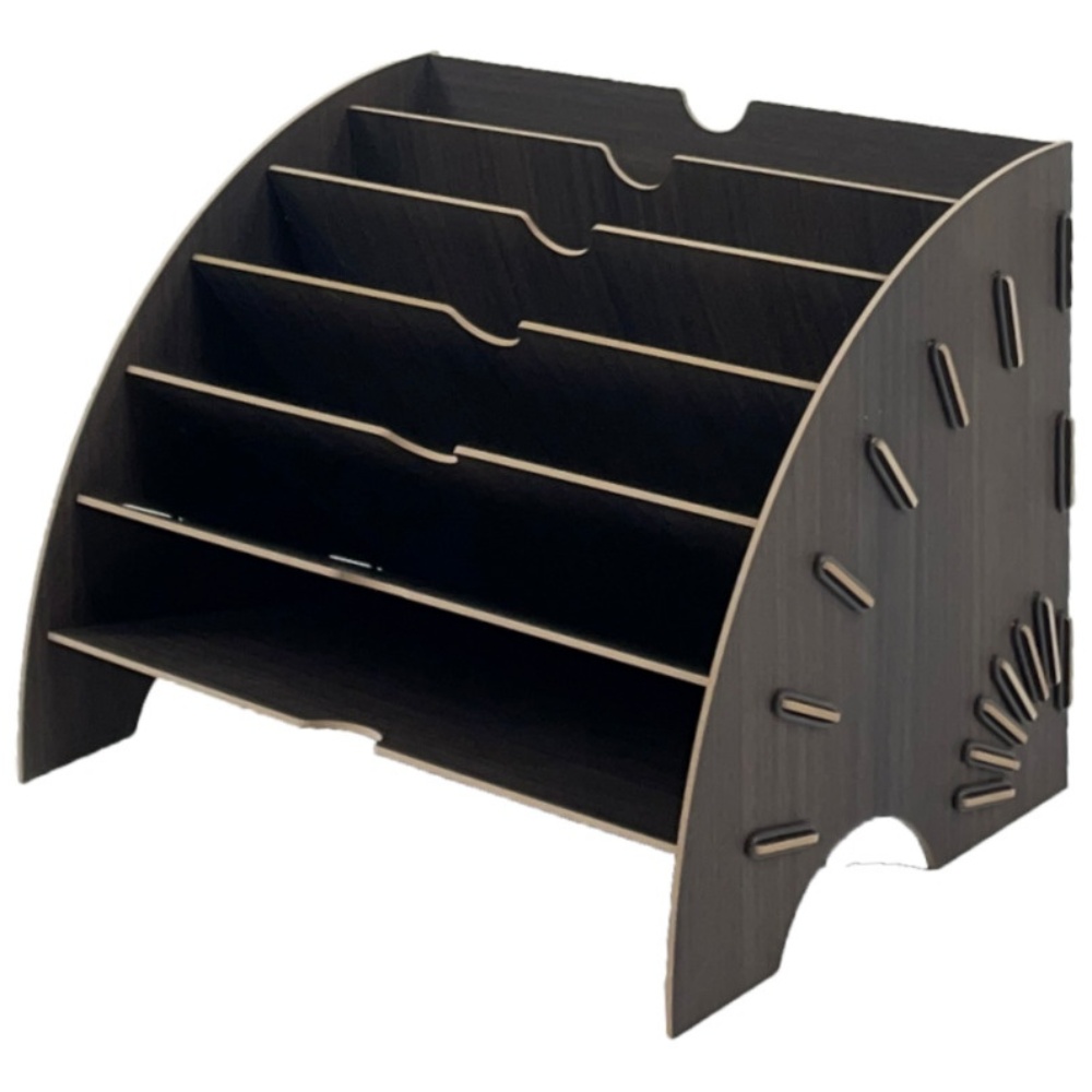 올지 파일꽂이 서류 정리함 보관함 화일박스 종이 6단, 다크브라운 29,800원