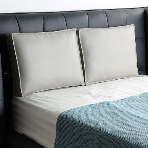 조브라운 가죽 대형 침대 쿠션 헤드 등받이 쿠션, 사각스티치형 48,900원