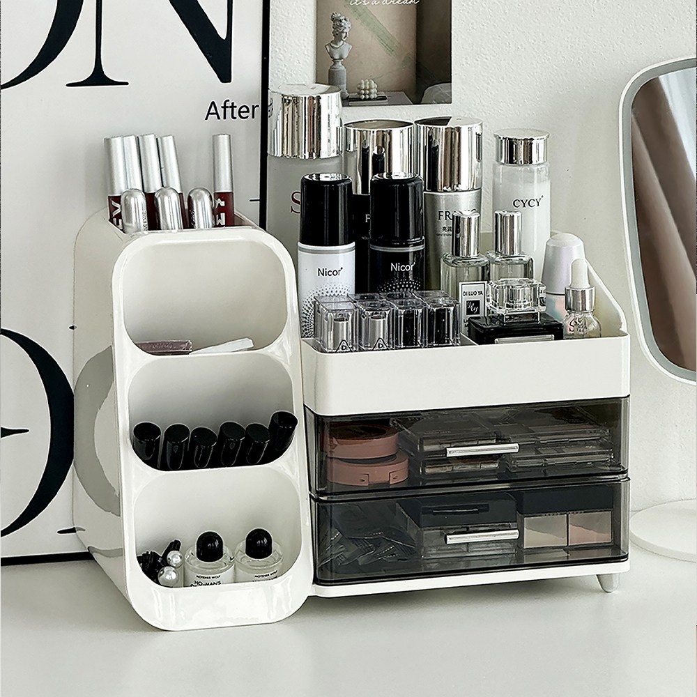 쿠팡품절대란 루시아이 라운드 투인원 다용도 수납함 26,900원