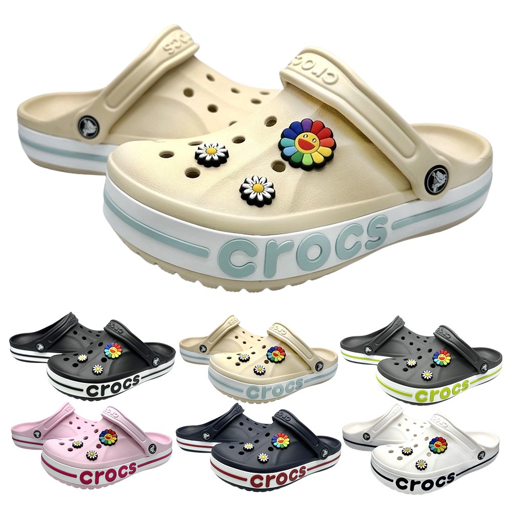 [크록스 정품] CROCS 바야밴드 클로그 슬리퍼 +모아츄 악세세리 포함 59,900원