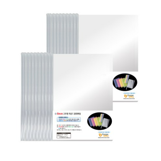 오렌지오피스 고투명 둥근 라운드 쫄대파일 A4 8mm 142,310원
