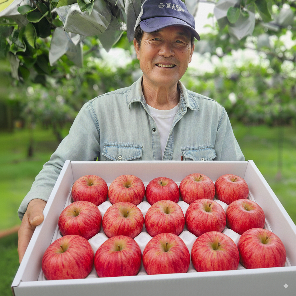 [상위1% 생산자직송] 최상급 경북 청송 정품 사과 부사 31,810원