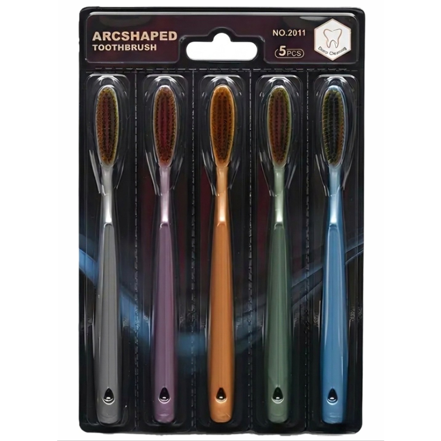 그린:디 밀착세정 왕타칫솔 롱헤드 곡선 브러쉬, 1개, 5개입 6,900원