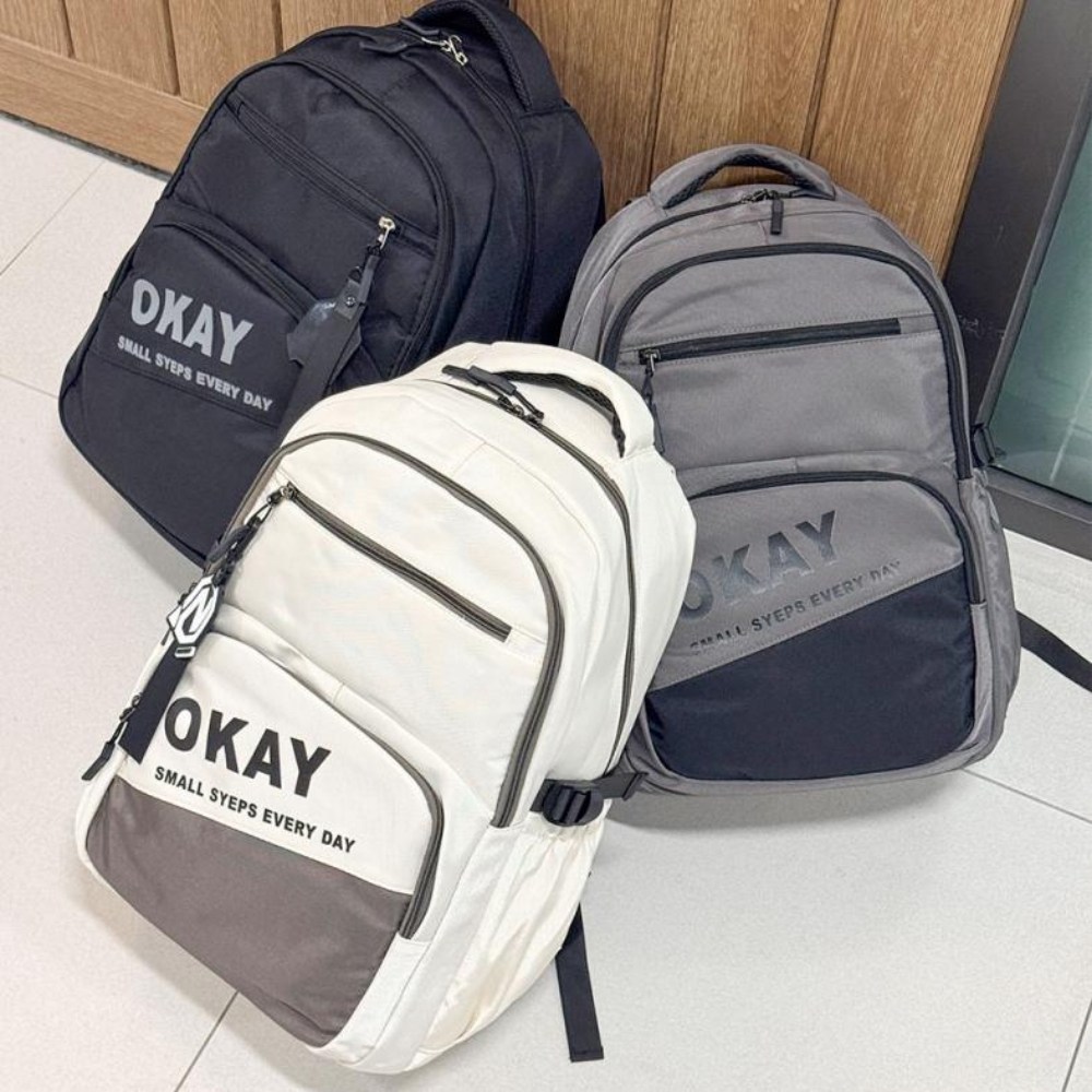 책가방 백팩 4컬러 신학기 캐주얼 중고생 대학생 수납 좋은 남녀공용 가방 46,000원