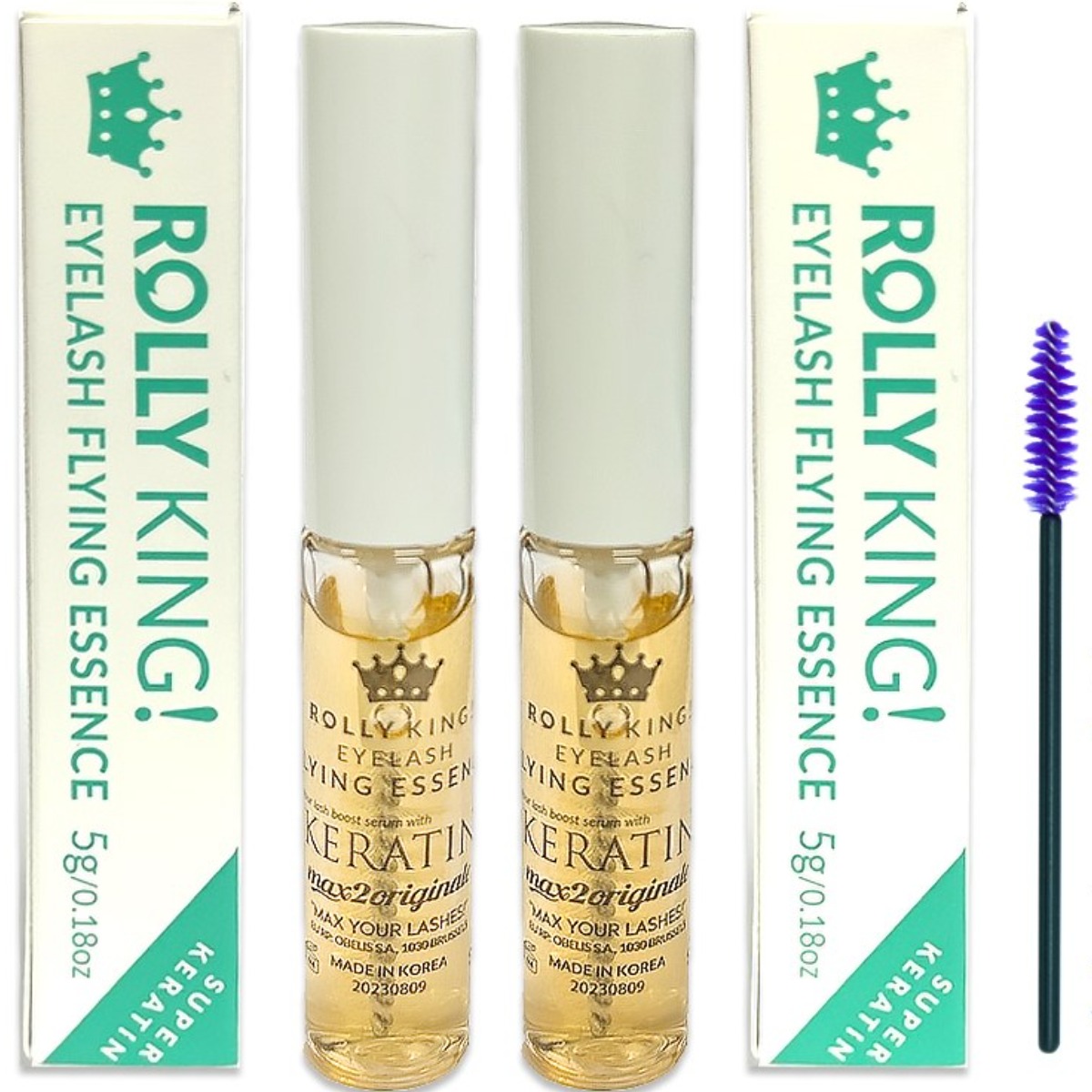 롤리킹 아이래쉬 플라잉 에센스5g+5g 속눈썹브러쉬증정, 5g 27,000원