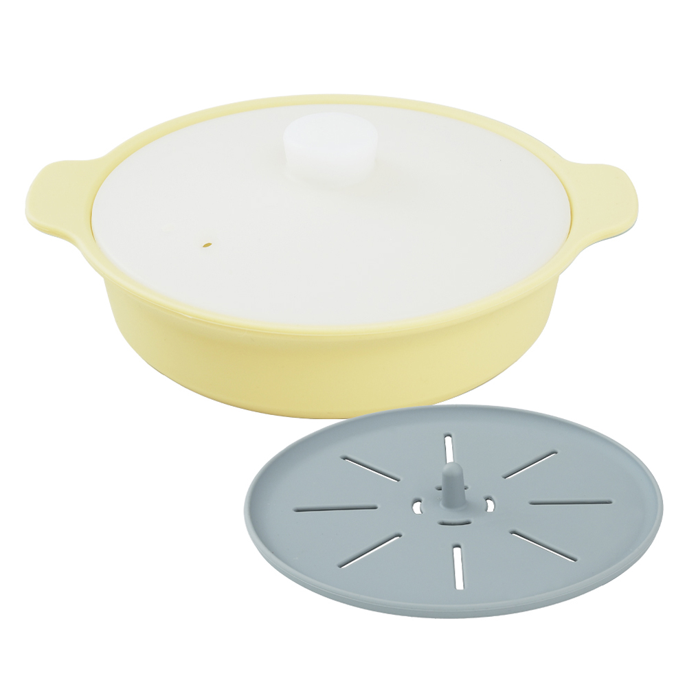 홈하우스 실리콘 멀티 냄비 찜기+받침대 850ml, 라임, 1개 30,600원