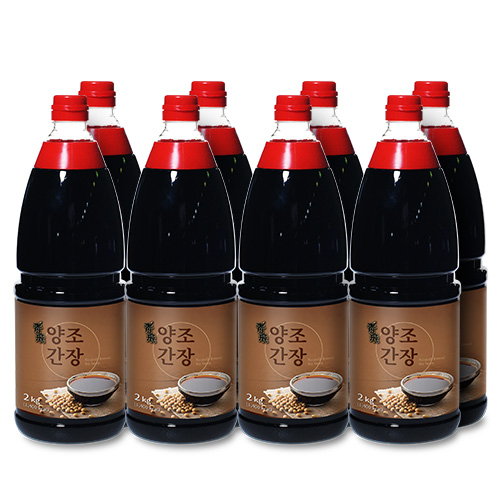 청비 양조간장 (2kg/8병), 8개, 2kg 62,400원