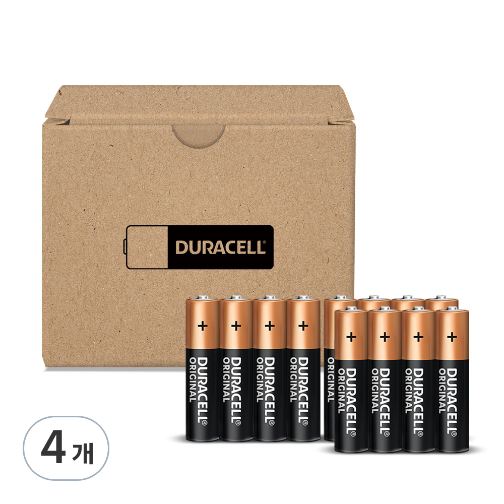 듀라셀 알카라인 보관박스팩 AAA 건전지 33,360원