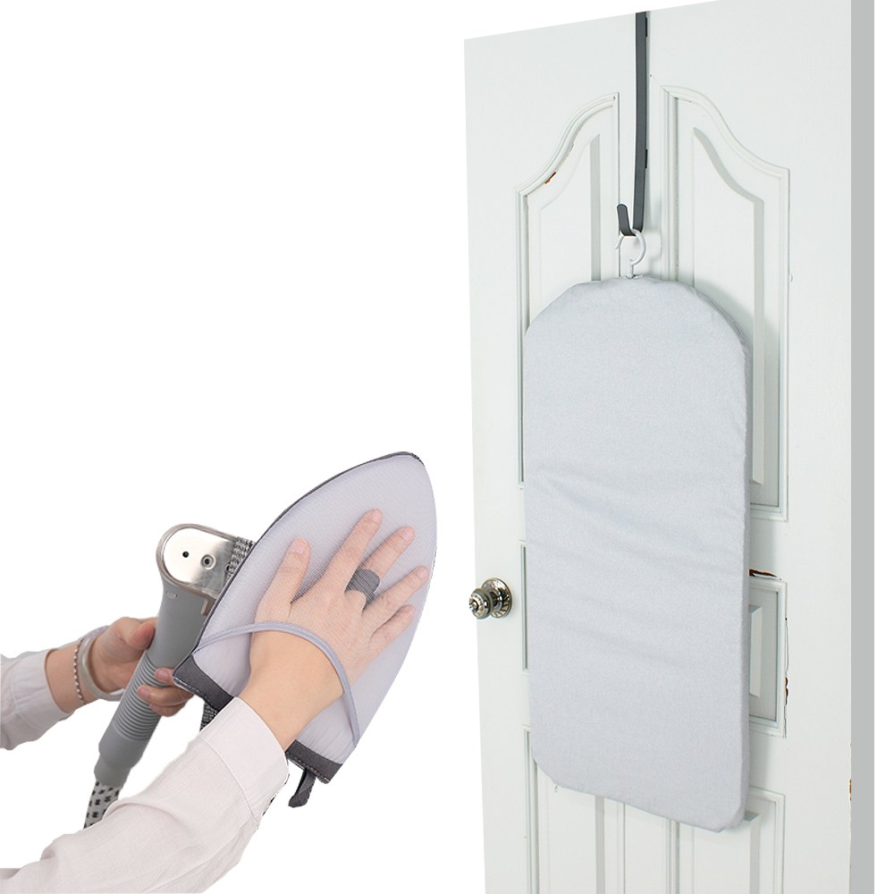 핸디스팀다리미 폴더매트 다리미판(실버)+도어후크+다림질 장갑, 1개 25,900원