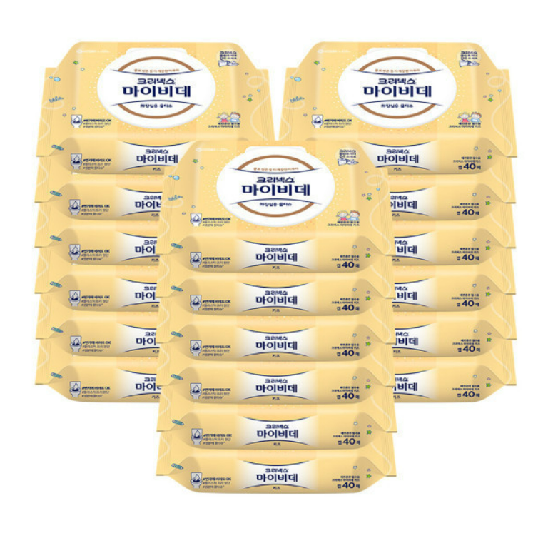 크리넥스 마이비데 키즈 캡 화장실 물티슈 배변훈련 37,500원