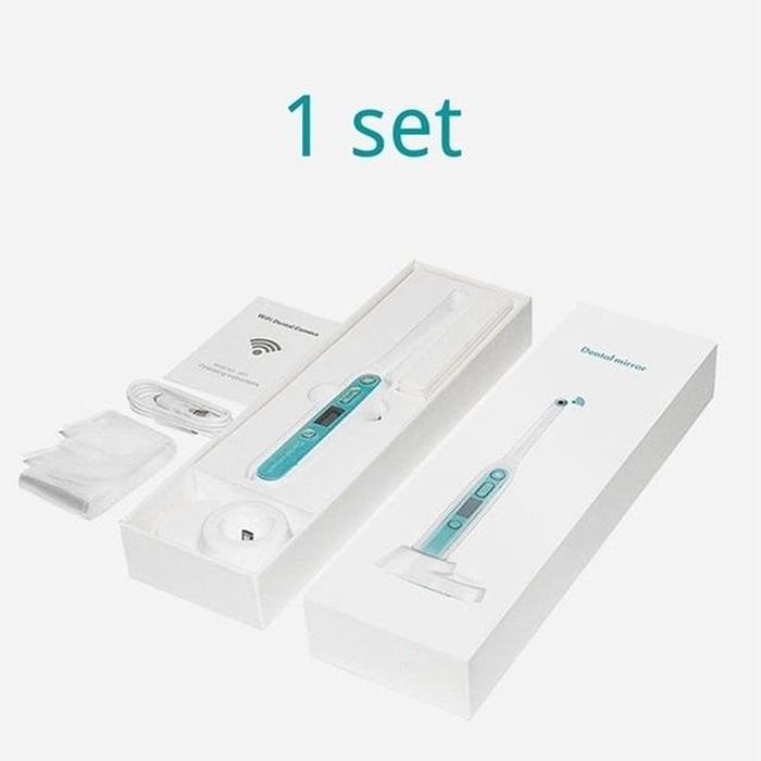 구강 내시경 카메라 구강 내 치과 거울 1080P HD Wifi 방수 치아 검사 진단 도구, IPhone IPad android, 1 세트, 3.1080P WIFI 74,100원