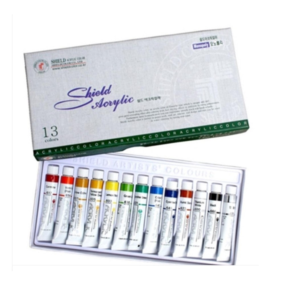 쉴드 아크릴물감 7.5ml x13색 8,900원