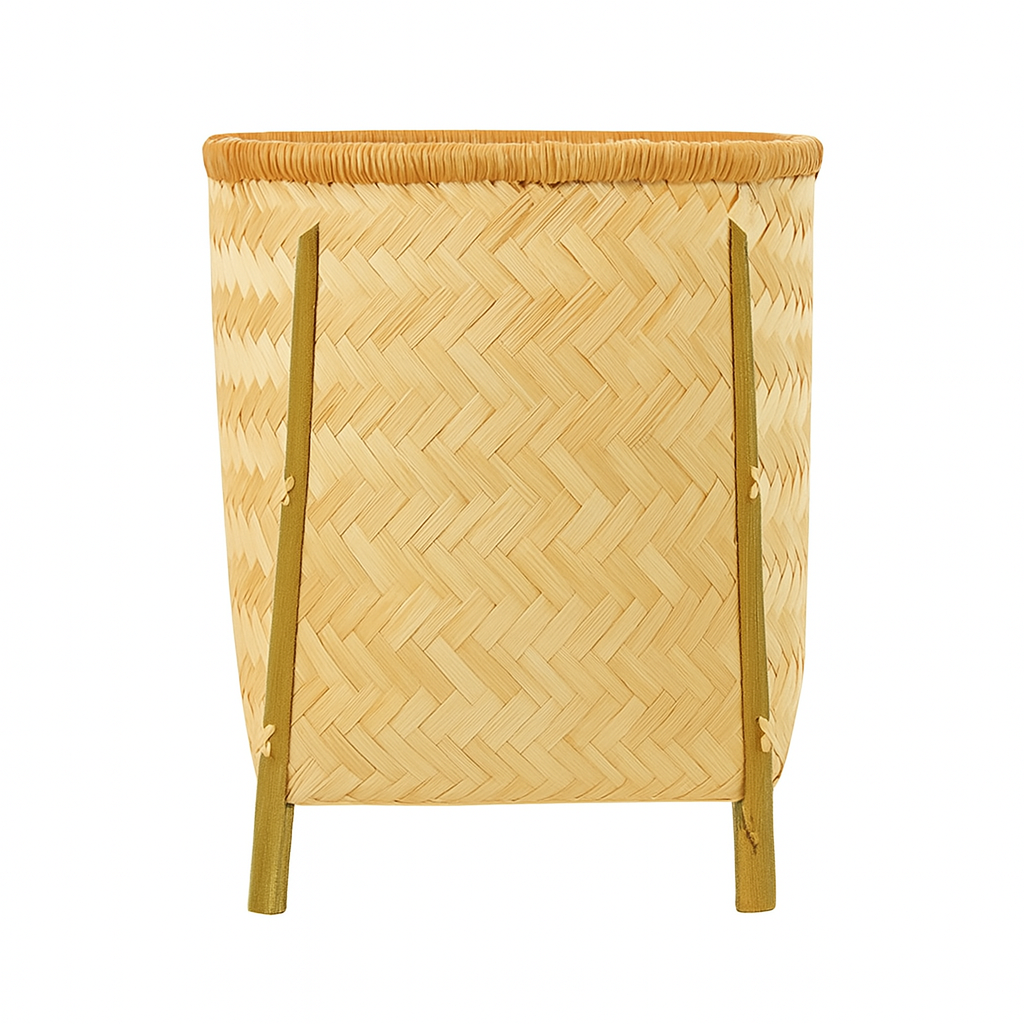 모던레시피 대나무 화분 커버 바구니 / 내추럴 감성 인테리어 플랜터 가리개, 1개, 내추럴 자연색 39,660원