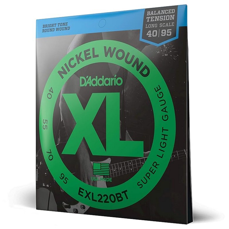 D'Addario 다다리오 베이스 현 니켈 밸런스드 텐션 Long Scale .040-.095 EXL220BT 47,280원