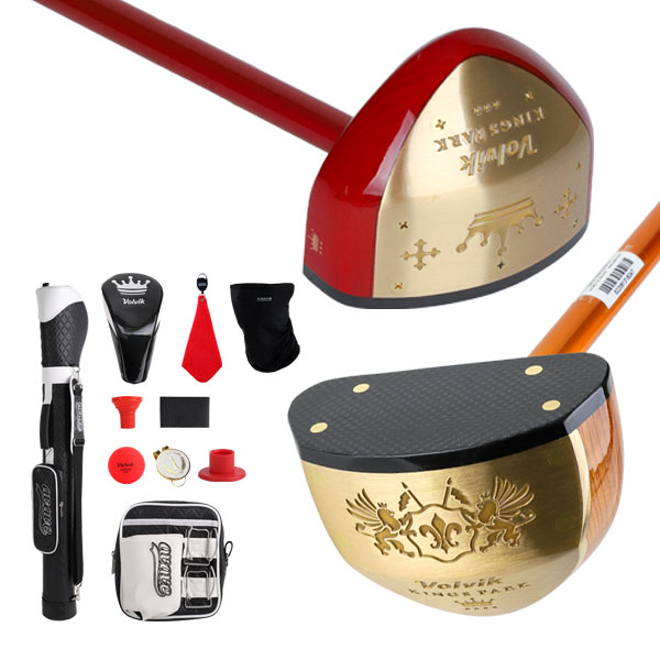 볼빅 협회공인인증 킹스파크 파크골프채 스타트패키지 10종, 02.4S 골드 659,000원