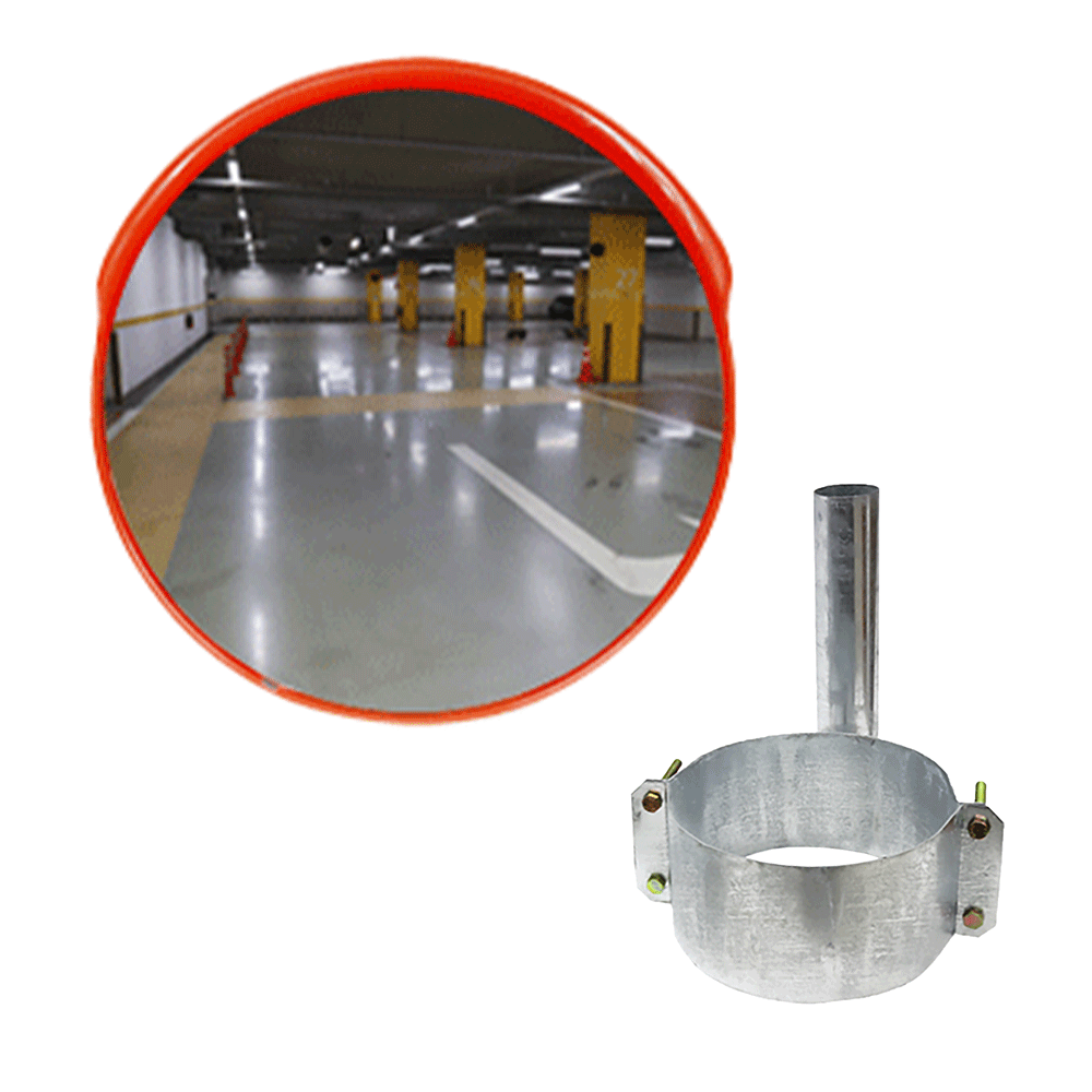 신도 PC반사경 B타입 국산 도로반사경 사각지대거울 볼록거울, 전신주브라켓200파이포함, 1개 140,400원