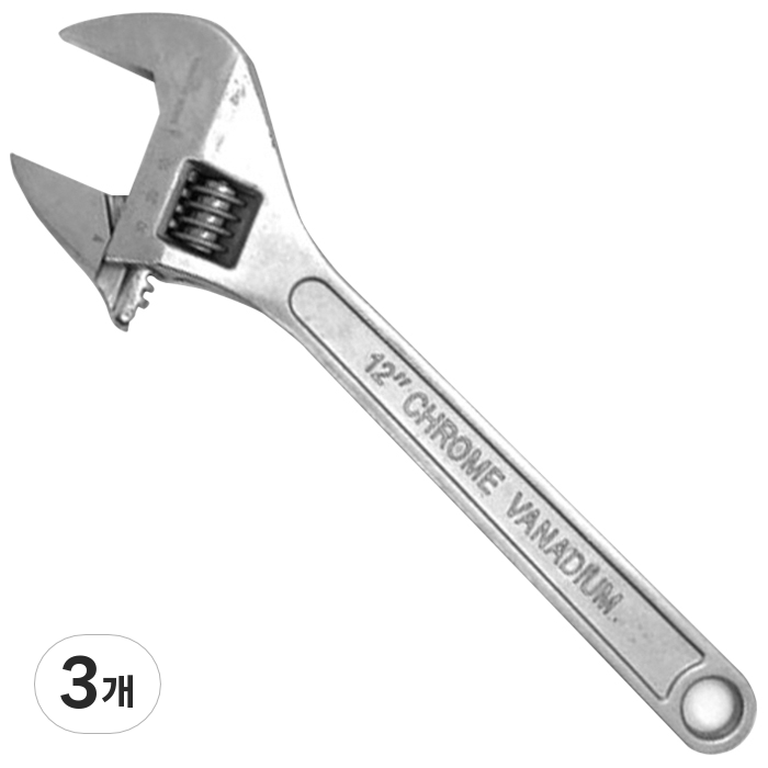 카이만 몽키스패너 12인치, 3개 21,000원