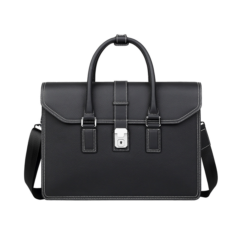 Mimi Market 고급 브리프케이스 소가죽 서류가방 사무용 노트북 직장인백 SE9970 106,000원