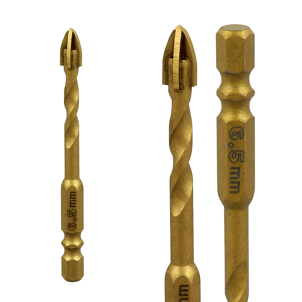 타일비트 타일기리 티타늄 고강도드릴비트 6.5mm 3,400원