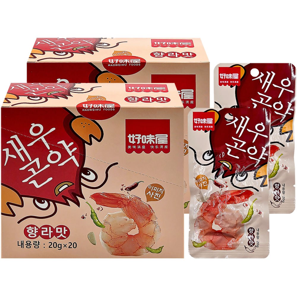 소하인 새우곤약 향라맛 중국간식 15,900원