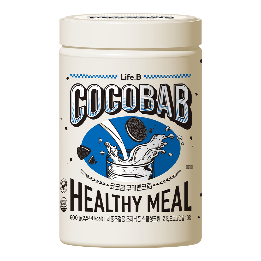 코코밥 쿠키앤크림 대용량 600g COCOBAB, 1개, 600g 33,000원