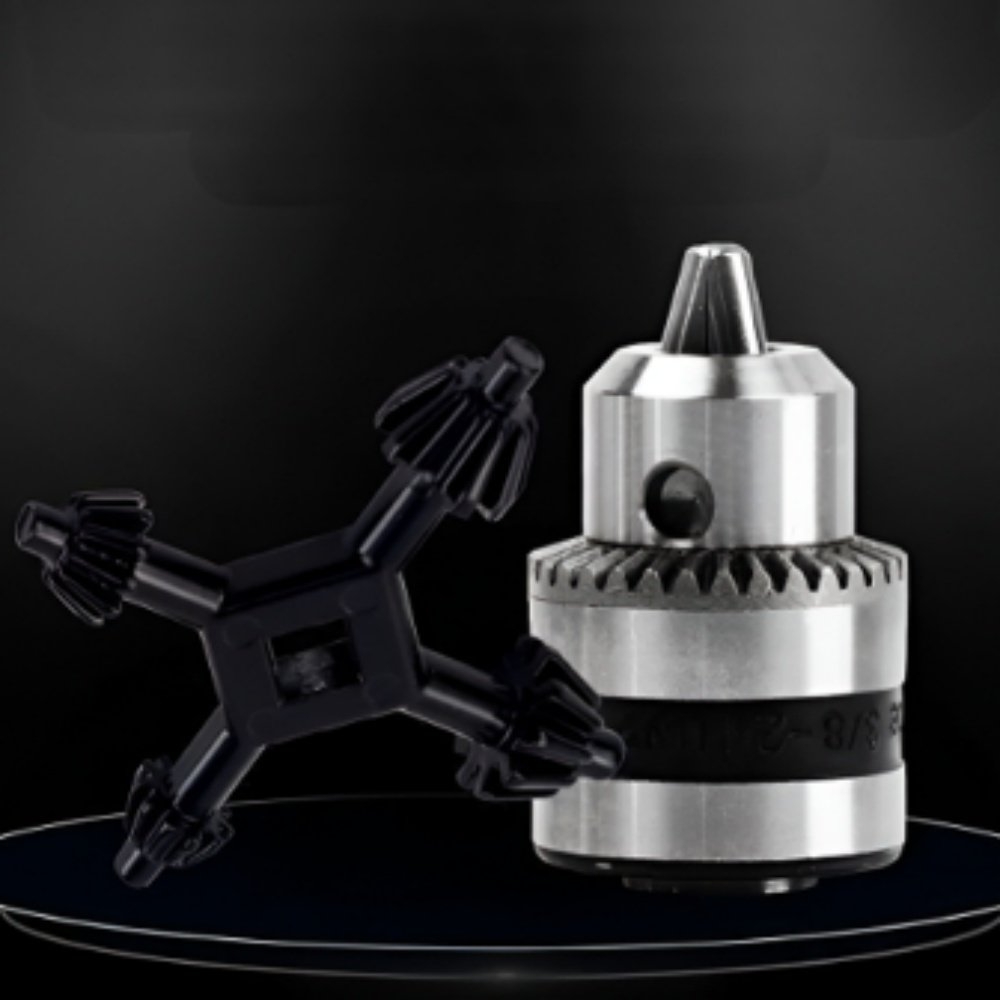 4in1 드릴척키(대) (드릴척고정 멀티렌치 척핸들 드릴척 아답터 키레스척 키척 비트 전동 충전 임팩 함마 비트날 공구 콘크리트 드릴날 9,210원