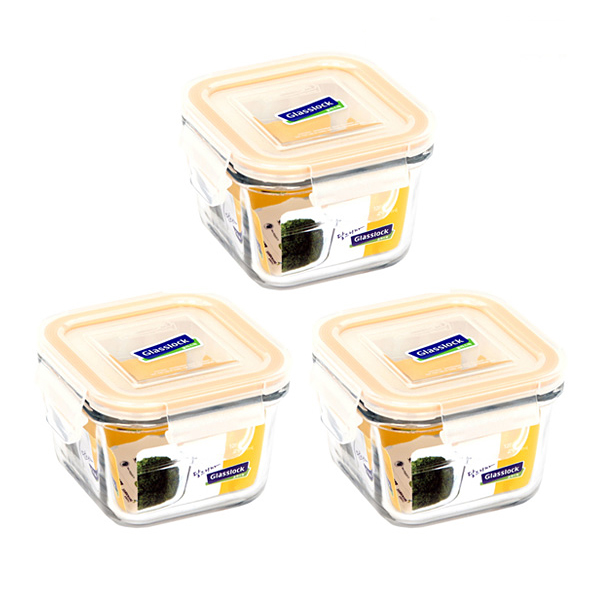 글라스락 이유식용기 3개세트 밀폐용기 반찬통 15,900원