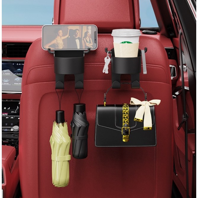 나이스그로 헤드레스트 핸드폰거치대 차량컵홀더 세트 3,400원