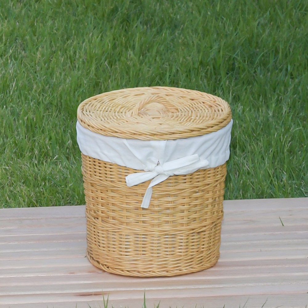 코지하우스 리홈 네츄럴 허니 라탄 바구니 다용도 수납바구니 빨래바구니 세탁바구니 (소), 1개 25,000원