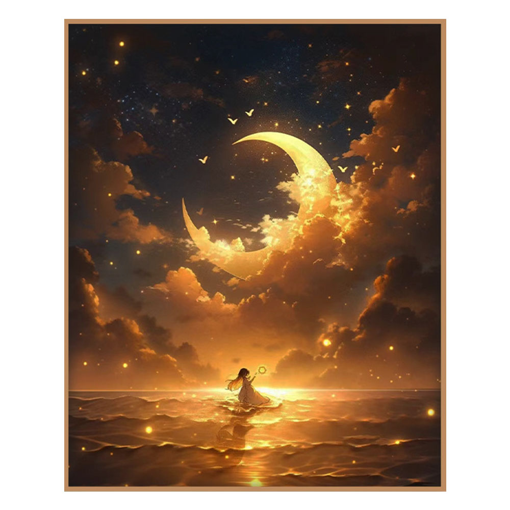 코지하루 DIY 명화그리기 물감 2세트 유화 그림 그리기 아크릴화 40x50, 1개 19,800원