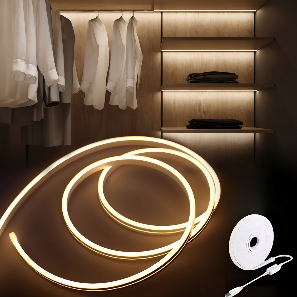 맥시브이 셀프 인테리어 조명 붙이는 led 줄조명, 1개, 노란빛(전구색) 25,000원