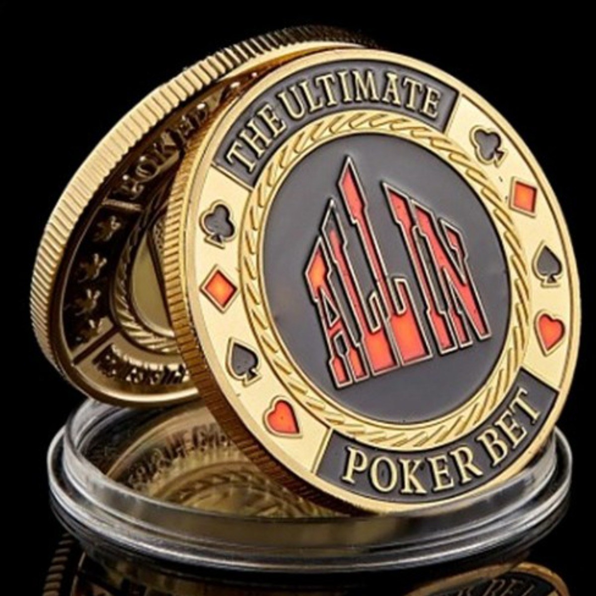 올인 포커칩 모델 메탈 텍사스홀덤 칩 토큰 코인 동전 12,900원