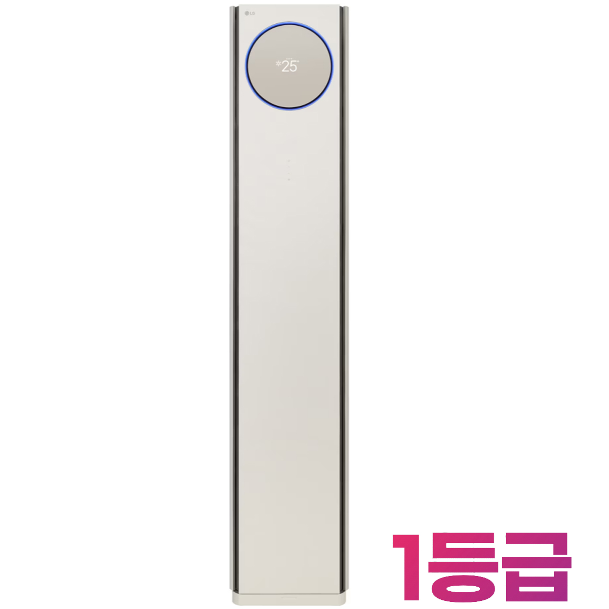 18평형 1등급/ FQ18FN9BE1/ LG 휘센 오브제컬렉션 타워I 싱글 에어컨 (9시리즈)/ 카밍베이지/ 스탠드 + 실외기/ 스탠드 단품 에어컨/ 2025년 출시/ 4,280,000원