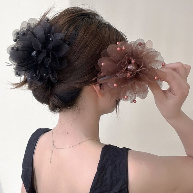 현디자인 모란집게핀 올림머리 헤어집게핀 14,900원