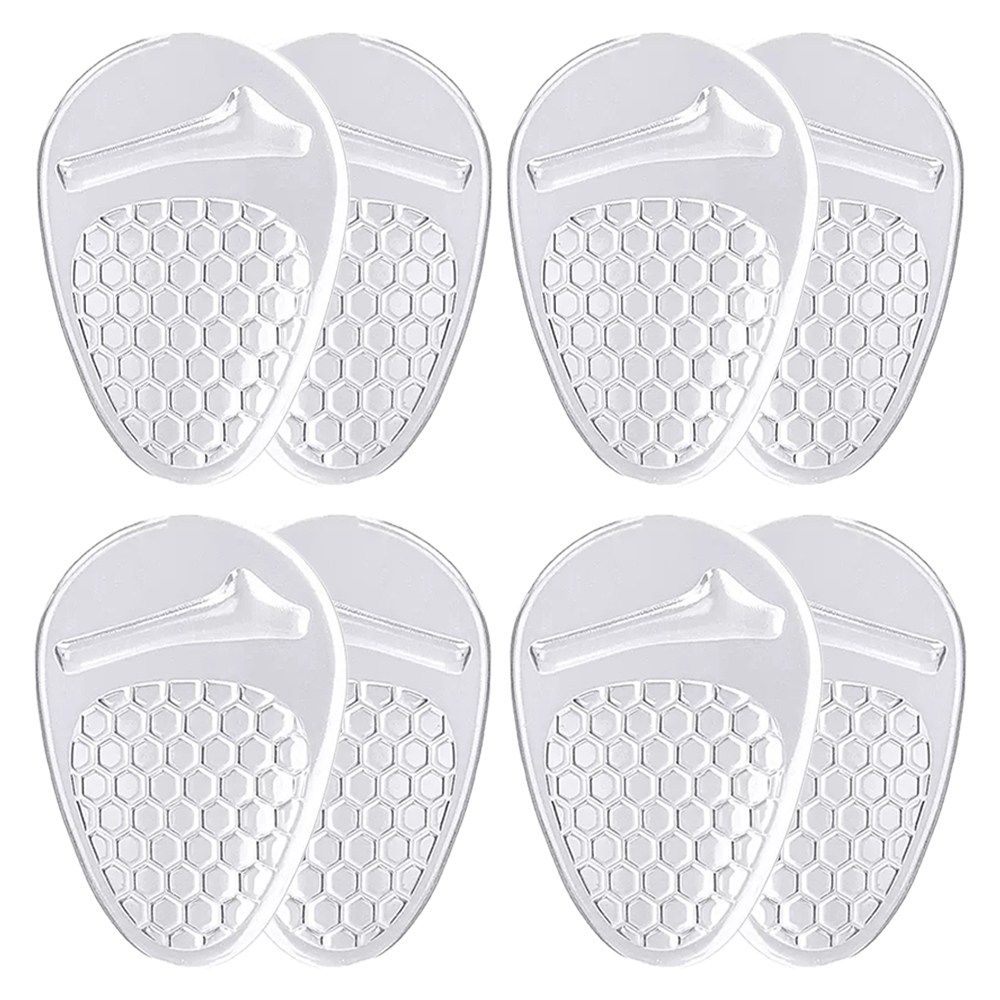 투데이리빙 4세트 앞꿈치 젤패드 쿠션 발바닥 구두 군인 물집방지 발가락 뒷꿈치 보호 스티커 하이힐 운동화 투명 발패드 5,800원