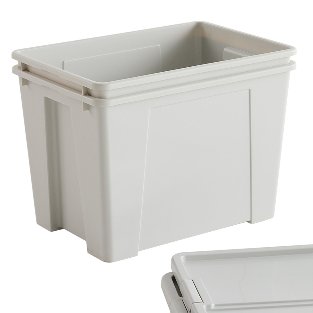 브리다 적층형 다용도 정리 수납 리빙박스 90L 49,800원