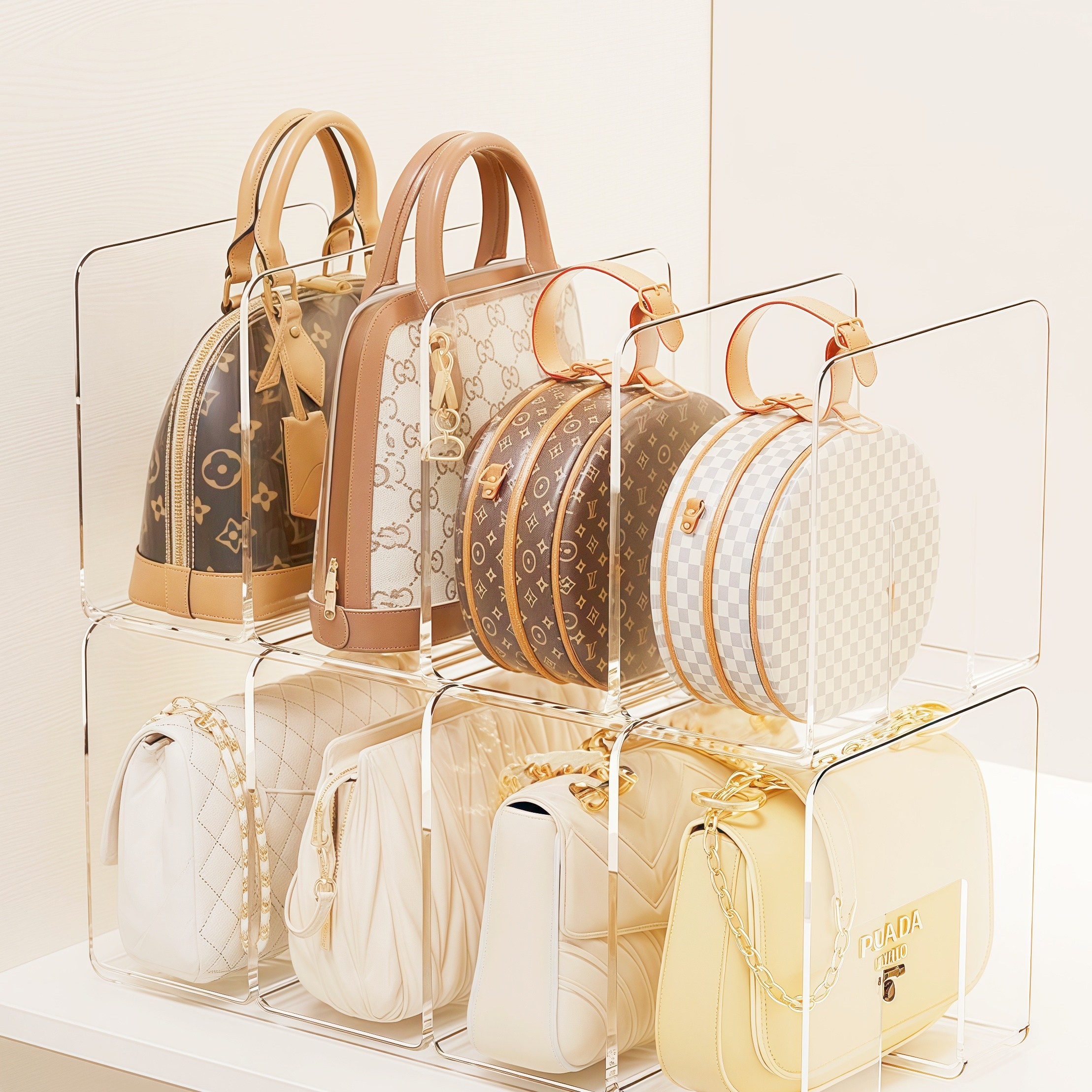 융풍 가방보관함  수납 정리함  가방보관선반4칸 19,190원