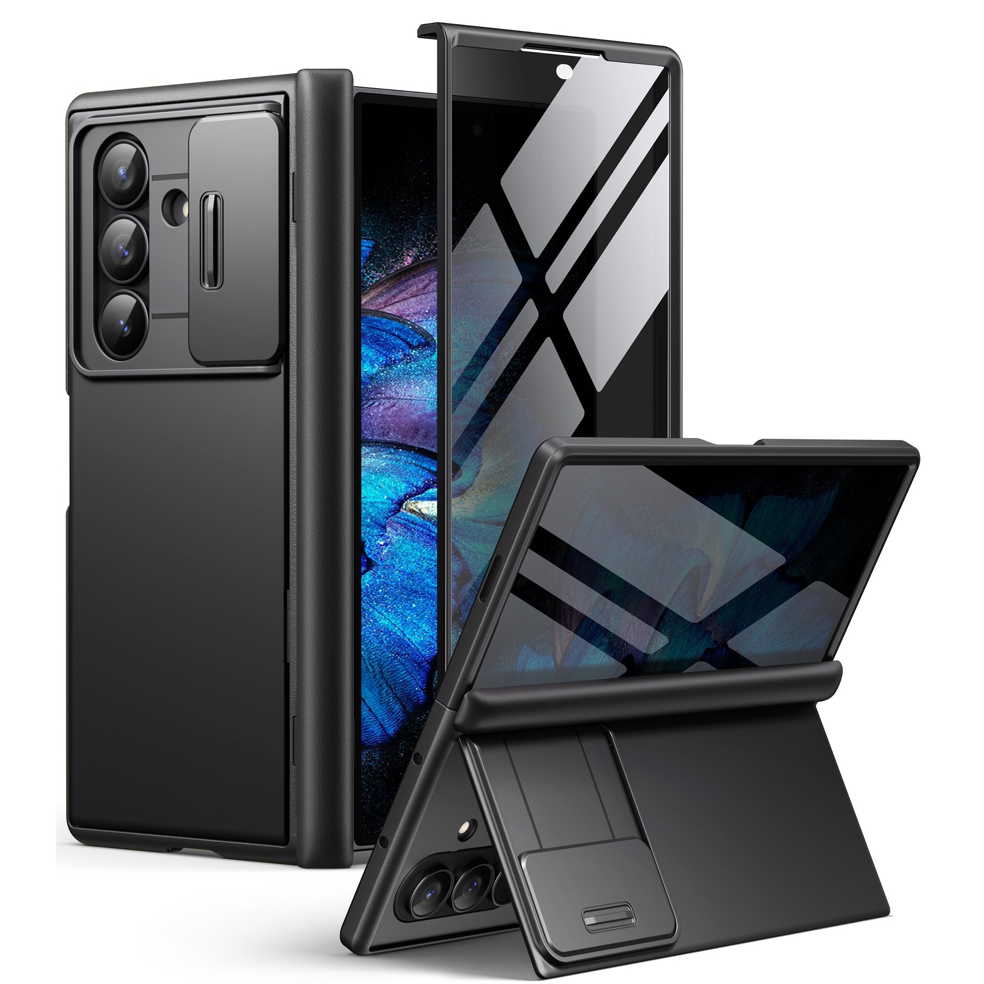 모보시 자동 힌지보호 카메라 보호 스탠드 휴대폰 케이스 115,000원