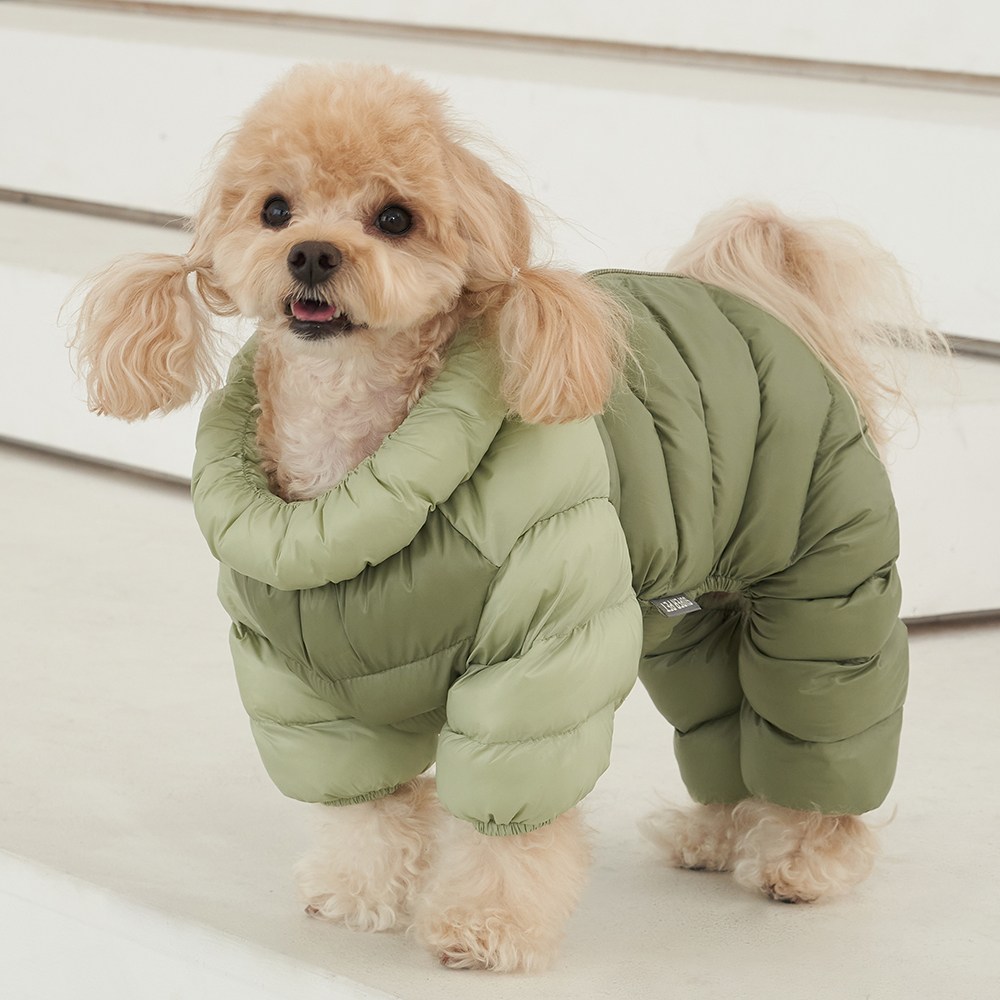 도그아이 강아지옷 다운필 패딩 올인원 27,900원