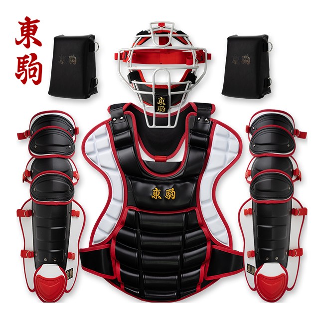 도코마 도쿠마 포수장비 초경량 신형 캐처장비세트(목보호대,니세이버,헬멧,가방포함) 블랙화이트레드 550,000원