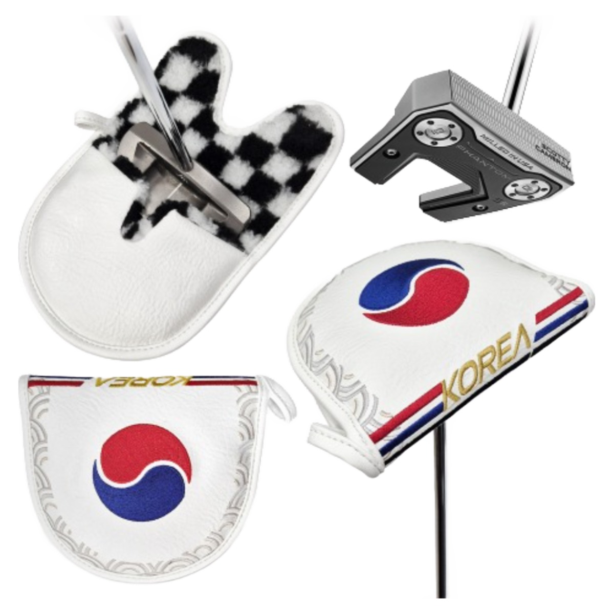 GR 골프 국가대표 제로 센터샤프트 말렛 퍼터 커버 (KGA, 이름각인서비스) 65,000원