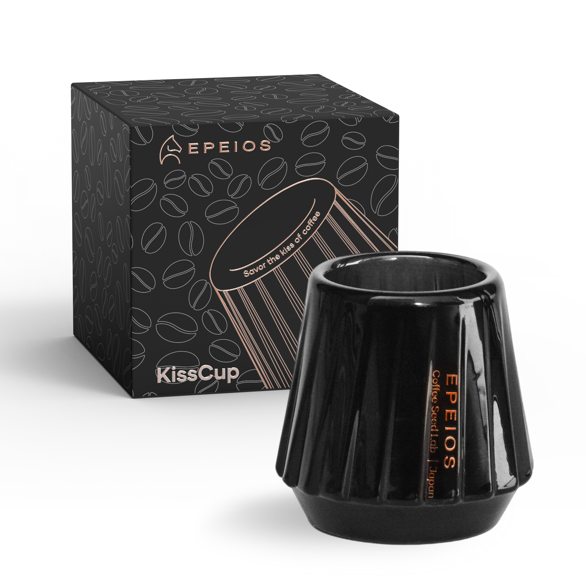 EPEIOS 에페이오스 테이스팅잔 키스컵 에스프레소 샷잔 + 기프트박스, 1세트, 잉크 블랙 18,800원