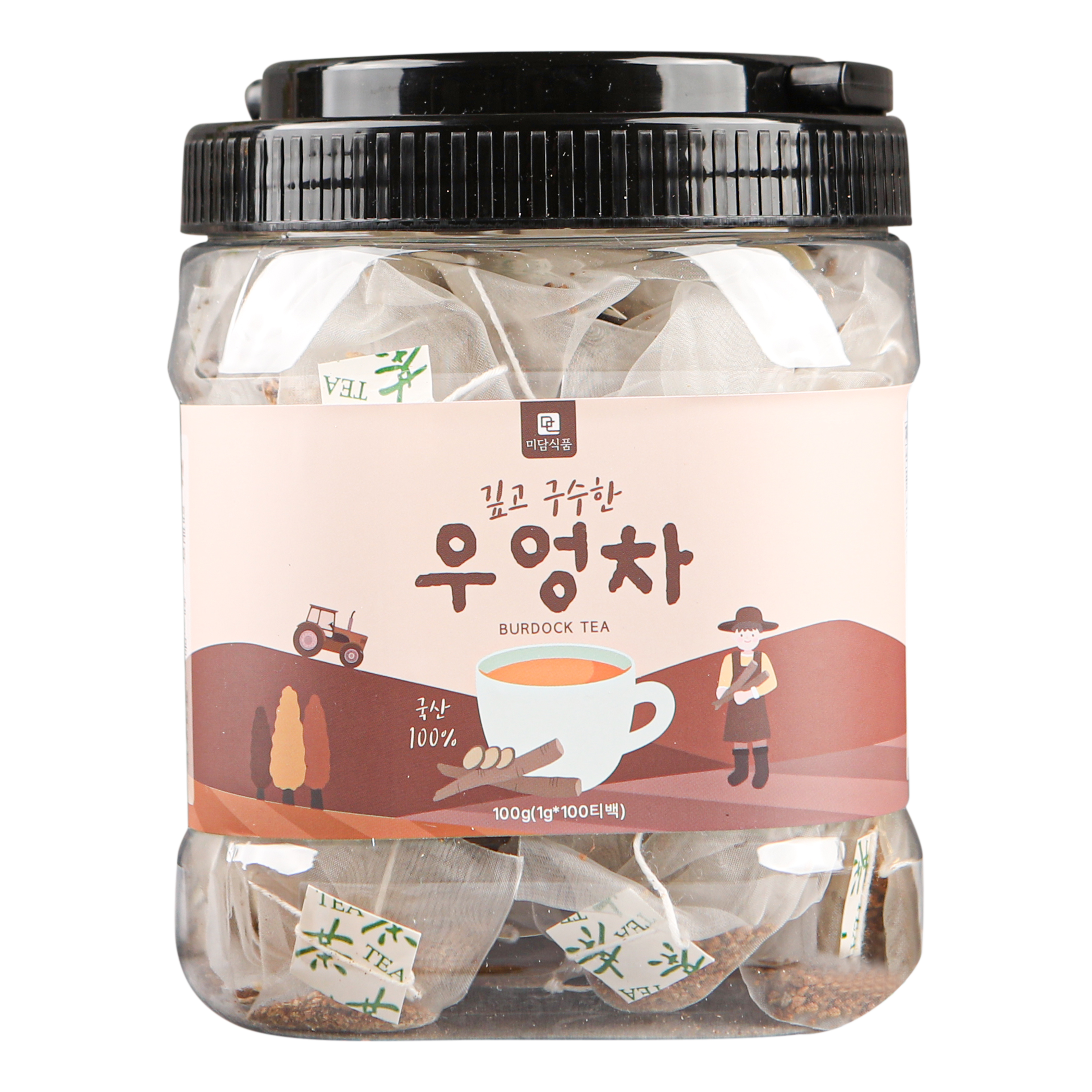 [식물유래 안심 생분해필터] 미담식품 우엉차 삼각티백 16,900원