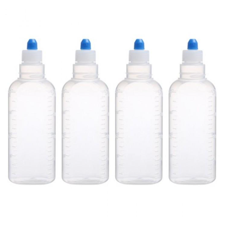 [메가스토어]국산 투약병 반투명 200ml 4매1세트 9,990원